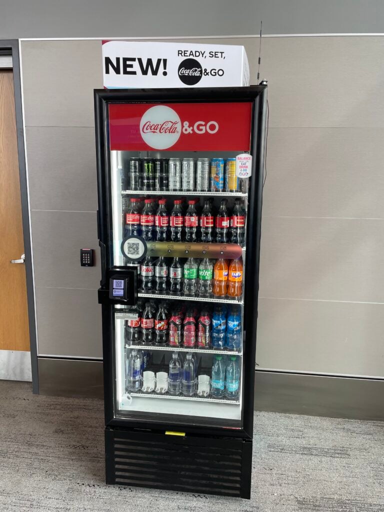 coke-and-go smart cooler