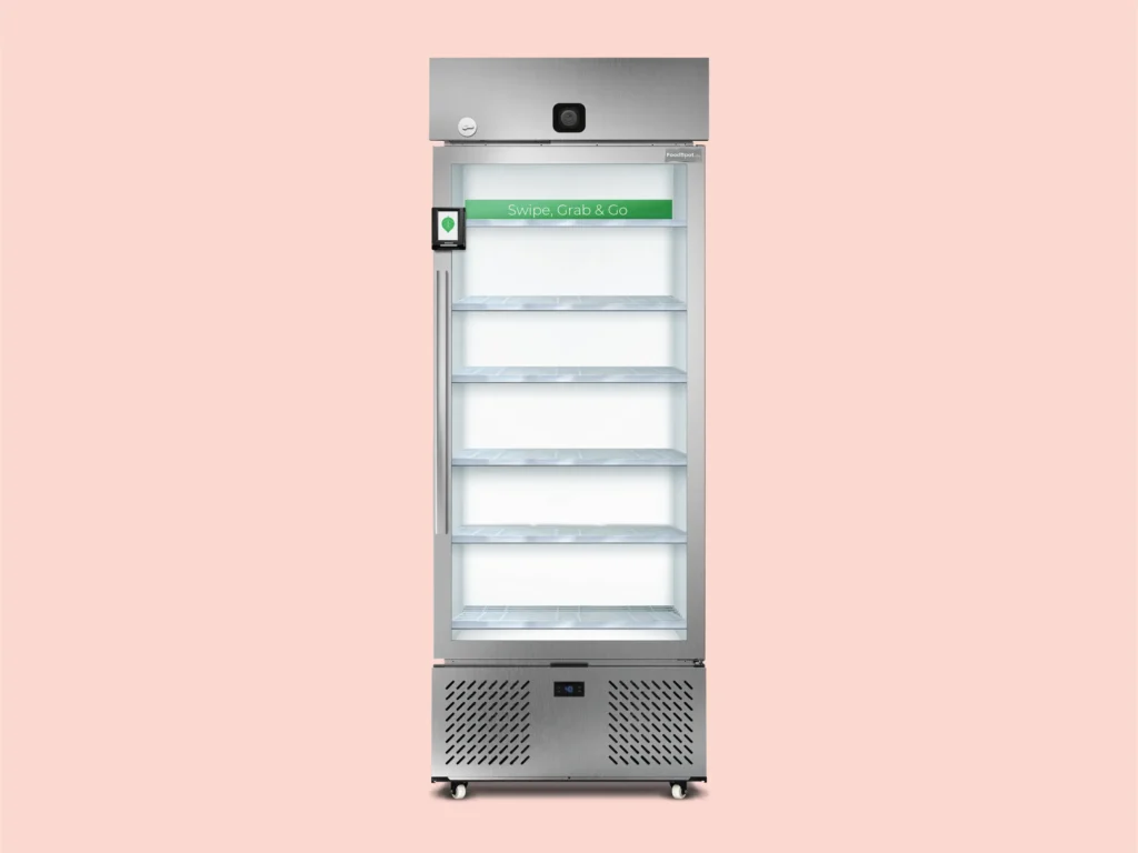 smart freezer ice cream vending machine