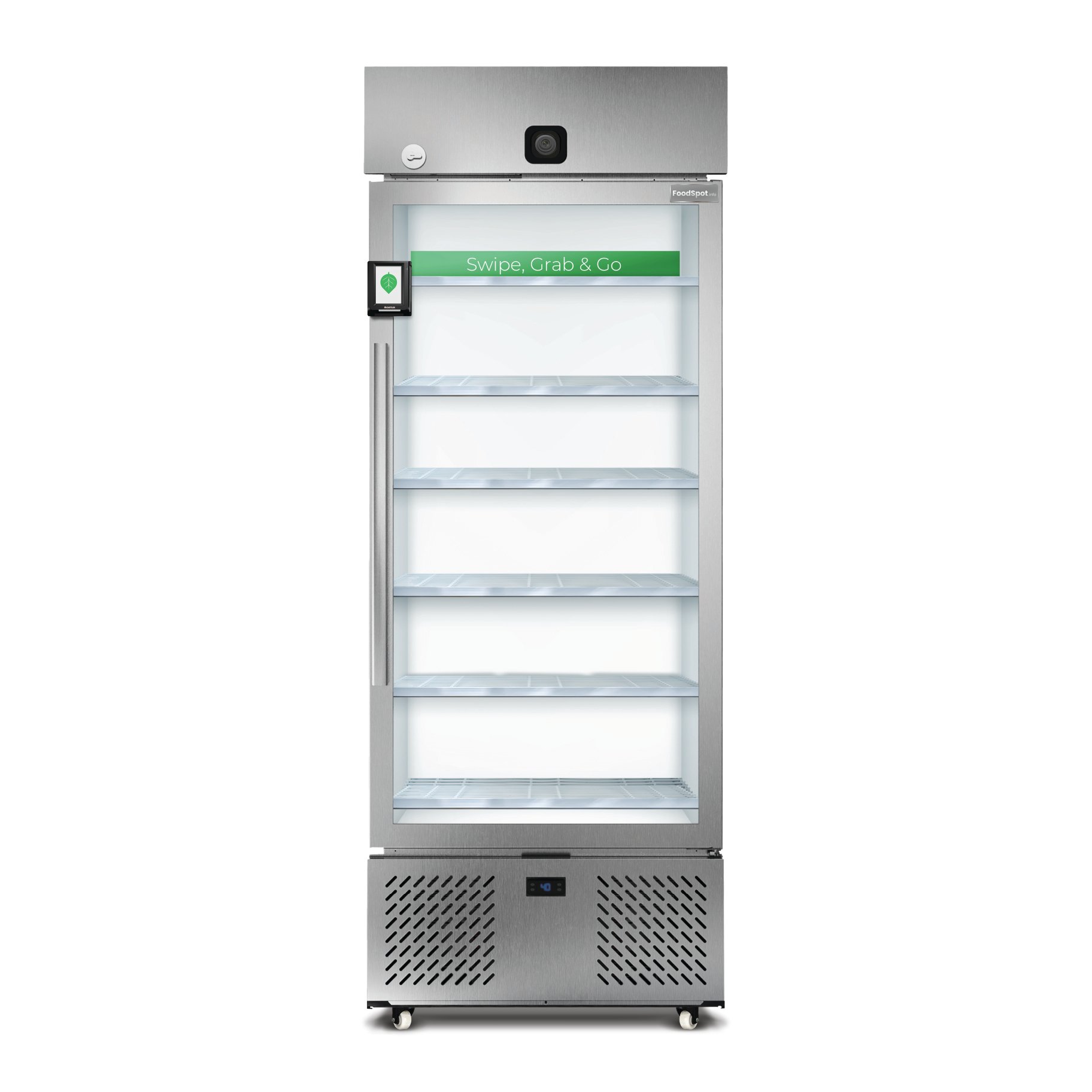 stainless steel bevair marketmax merchandiser